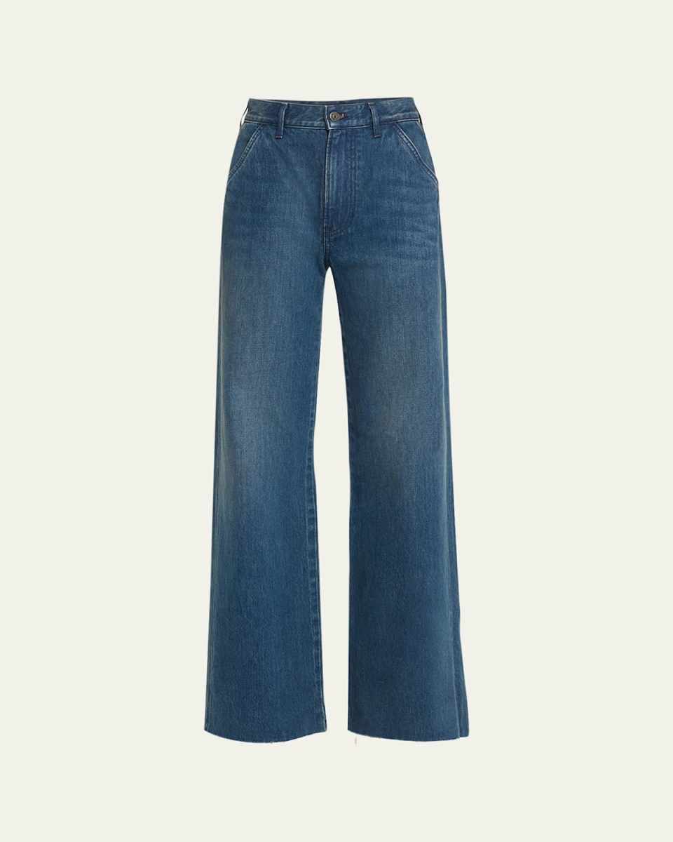 Taylor High-Rise Wide-Leg Jeans